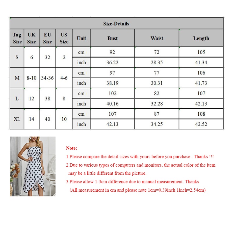 Xiangbao Đầm Midi Hai Dây Nhún Bèo Họa Tiết Chấm Bi Mùa Hè Cho Nữ