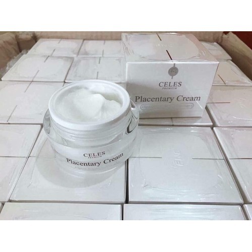 [chuẩn auth+date mới] Kem nhau thai cừu dưỡng trắng da nám Celes Placentary Cream