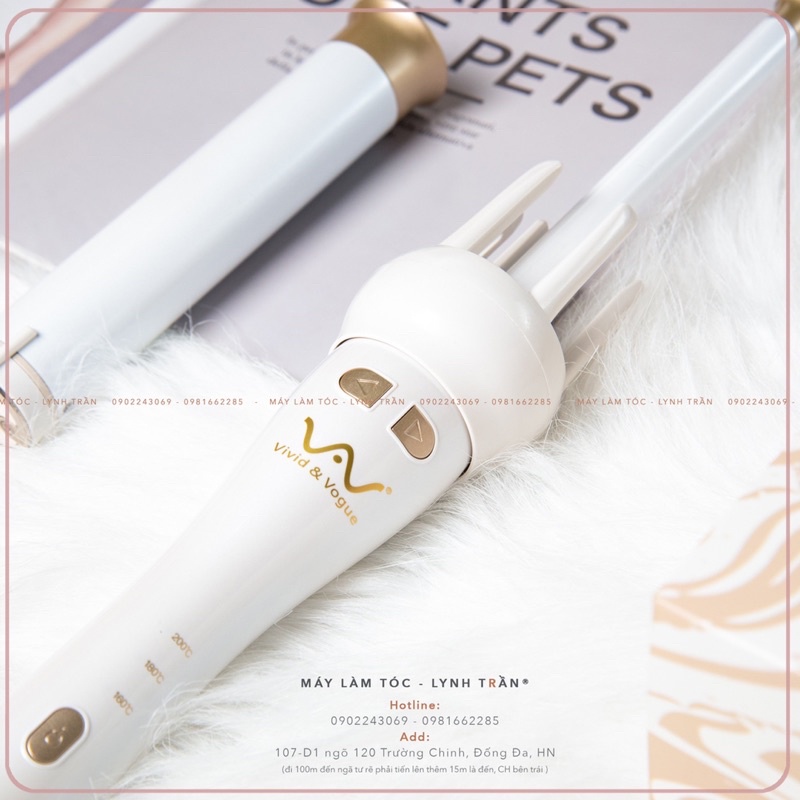 Máy uốn xoăn xoay tự động Vivid Vogue® Ver 4