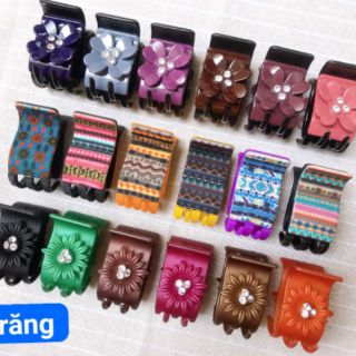 CẠP TÓC 5 RĂNG NHIỀU MẪU