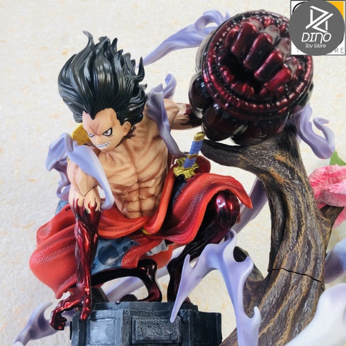 Mô hình luffy snakeman gear 4 có đen led - one piece