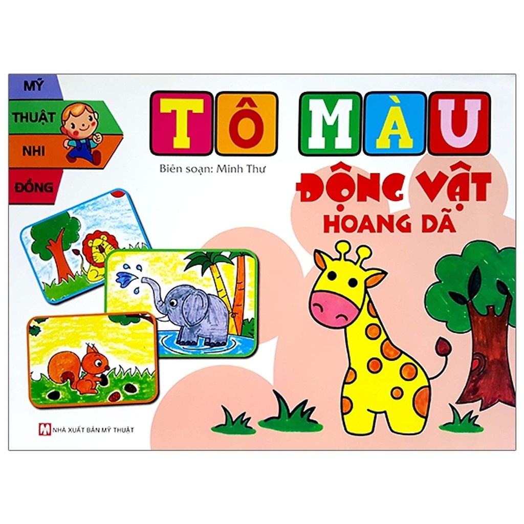 SáchTô màu động vật hoang dã