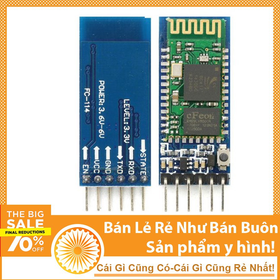 Module Mạch Thu Phát Bluetooth HC05 - NTHN