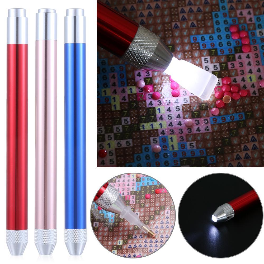 Set 7 Phụ Kiện Bút Thêu Chuyên Dụng|Bút Đèn Chiếu Sáng Tiện Dụng Chất Lượng Cao