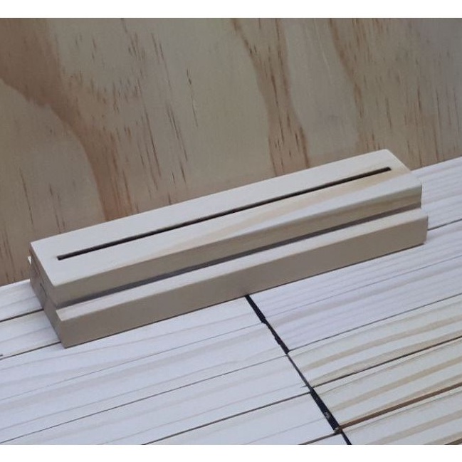 Đế đèn led gỗ Thông