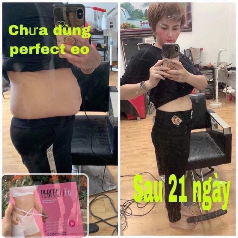 Combo giảm mỡ vòng eo hiệu quả Perfect Eo