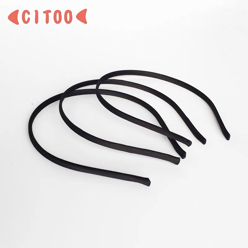 Cài tóc, bờm tóc bằng sắt có bọc vải satin