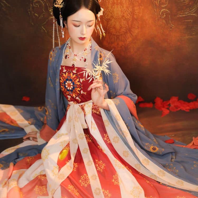 Váy Cổ Trang Nữ thời Đường