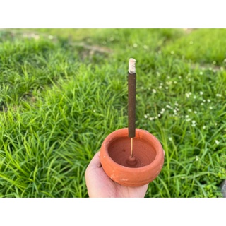 Bát cắm hương nhang xông bồ kết, ngải cứu, hương nhang thảo mộc