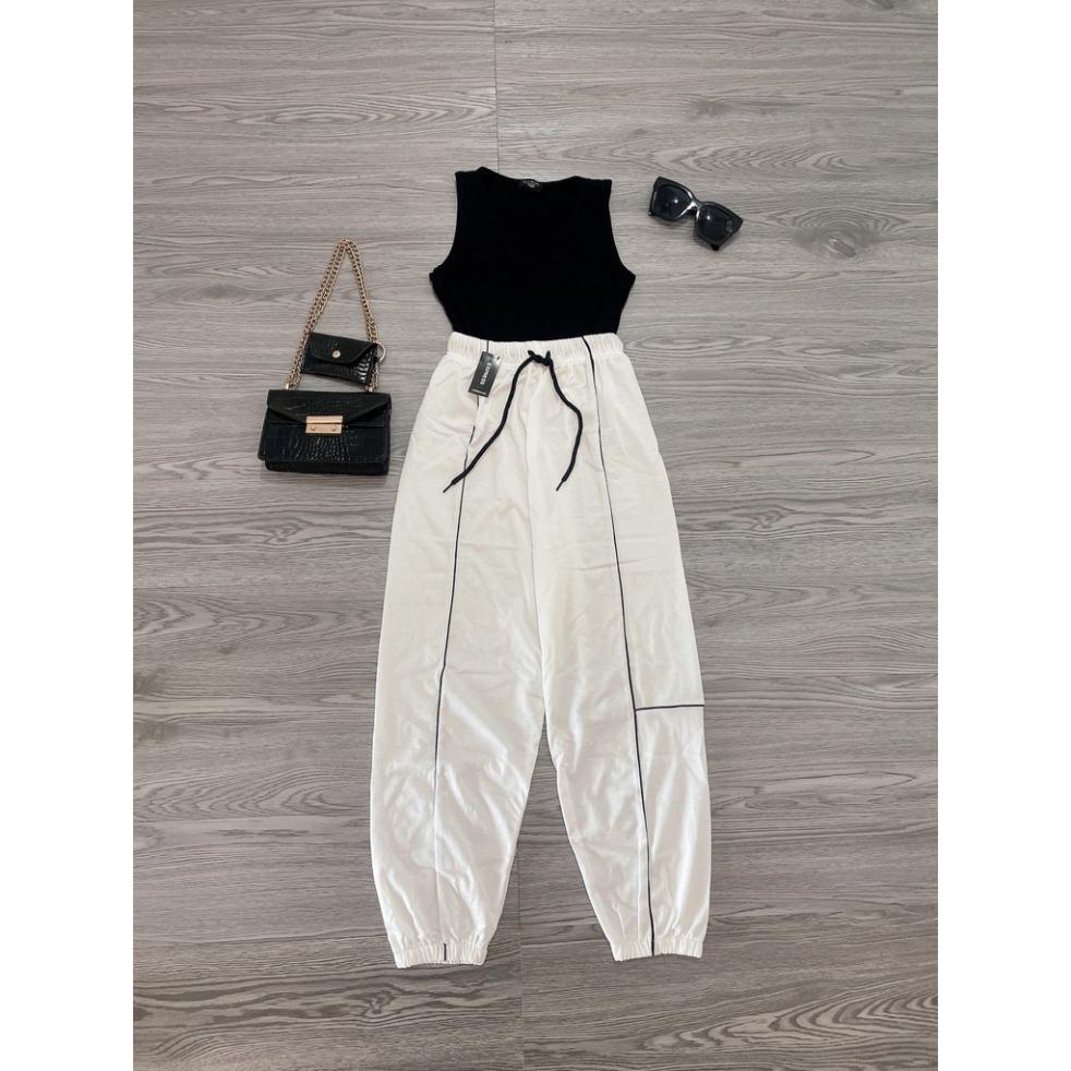 Q03 CAO CẤP Quần jogger viền mí cá tính  OR