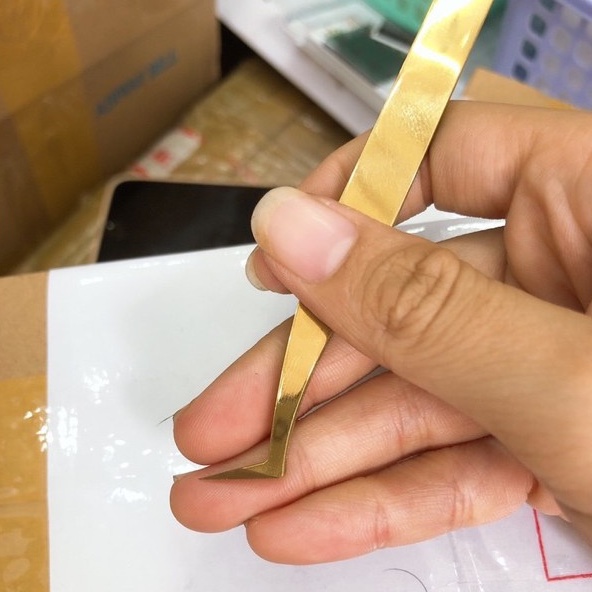 Nhíp NỐI MI volume găp mi mũi vuông . dụng cụ nối mi - mr Tuấn
