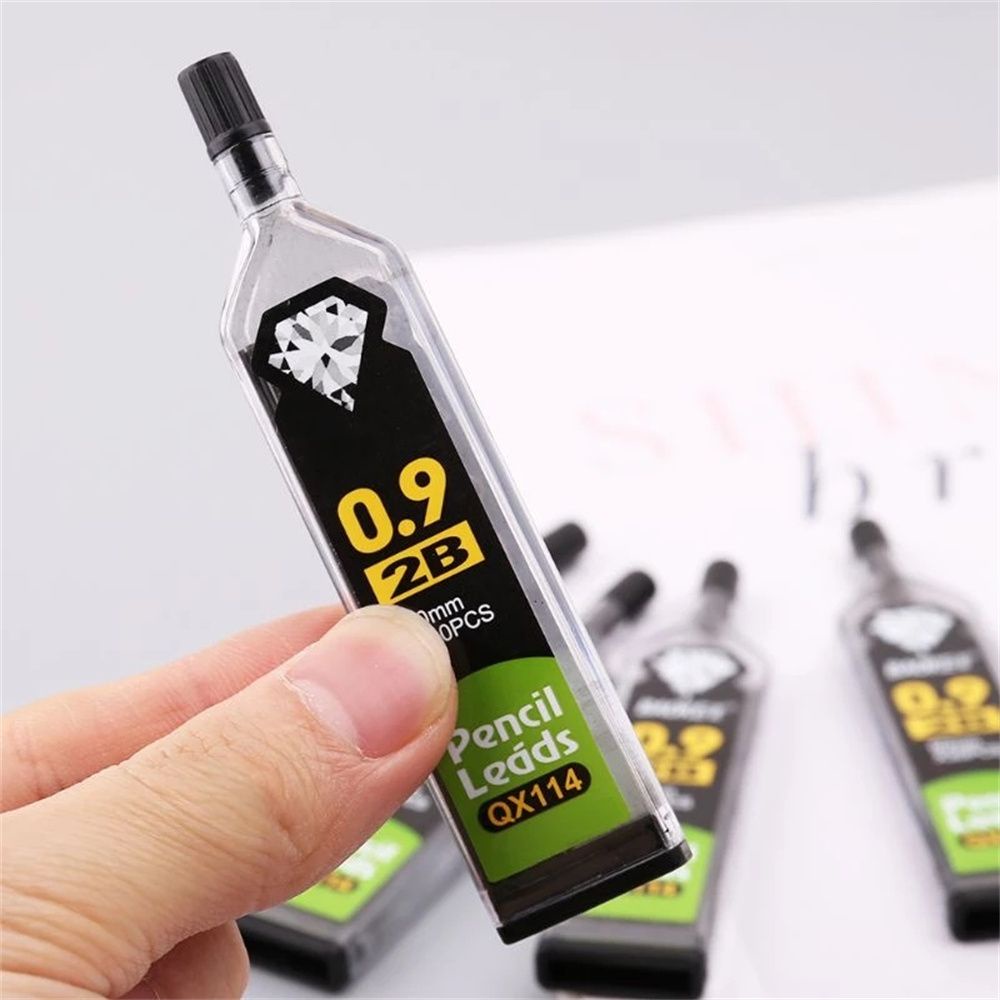 2 ruột bút chì bấm ngòi 0.3mm 0.5mm 0.7mm 0.9mm