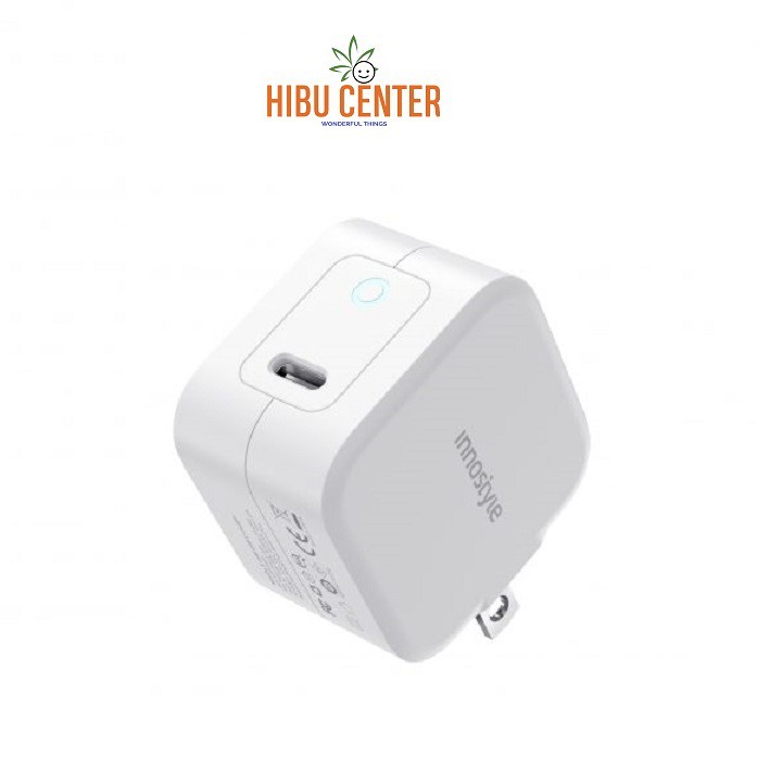 Sạc Nhanh INNOSTYLE USB-C PD 20W Minigo III White IC20PDWHI