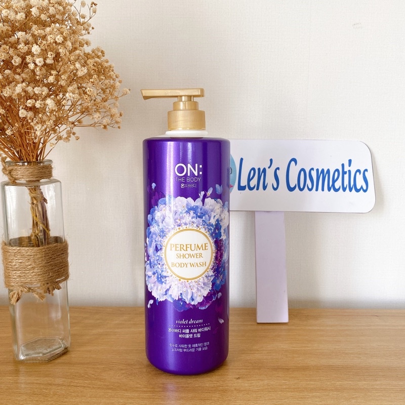 Sữa tắm hương nước hoa On The Body Perfume 1000ML - 3 mùi hương - mẫu mới 2021