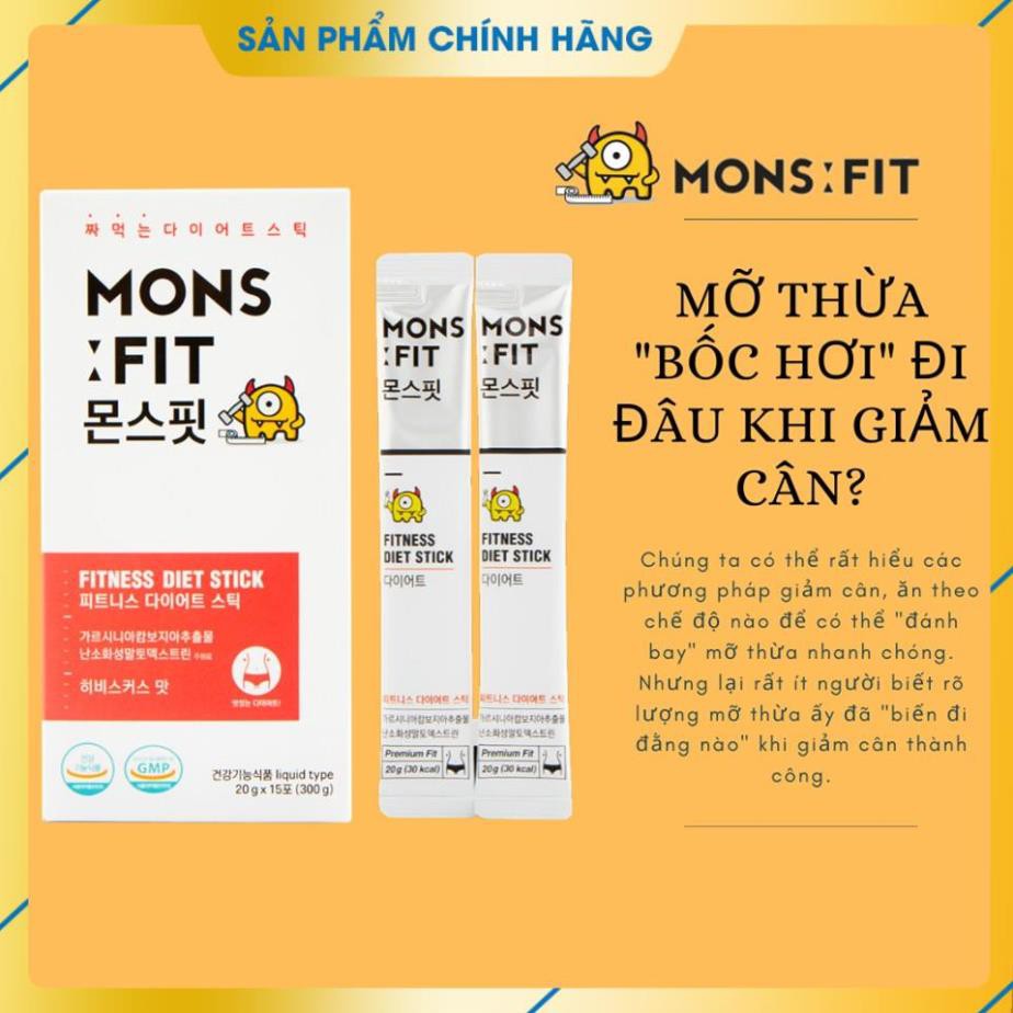 [Chính Hãng] Giảm Cân Monsfit Fitness Diet Stick | BigBuy360 - bigbuy360.vn