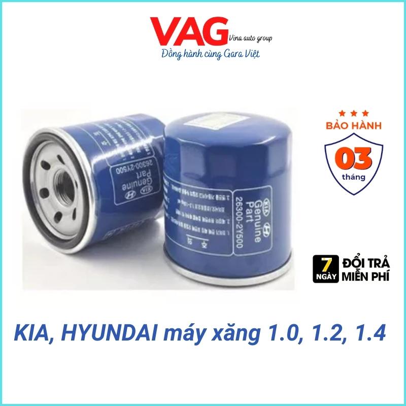 Lọc nhớt, lọc dầu máy dùng cho HYUNDAI, KIA máy xăng 1.0, 1.2, 1.4 26300-2Y500