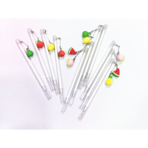 Bút dâu tây đào ngô hoa quả D210 viết gel hoạt hình cute dễ thương
