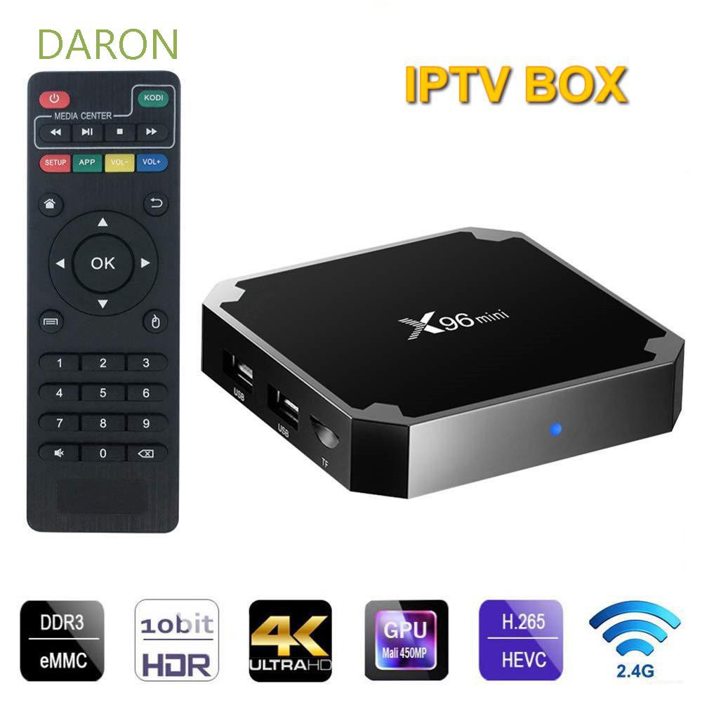 DARON HD Smart TV Box 1GB+8GB Media Player TV box S905W X96 Mini Multimedia Player Quad Core WIFI Video Equipments TV Receivers