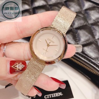 Đồng hồ nữ citizen ambiluna rose gold em0643-50x