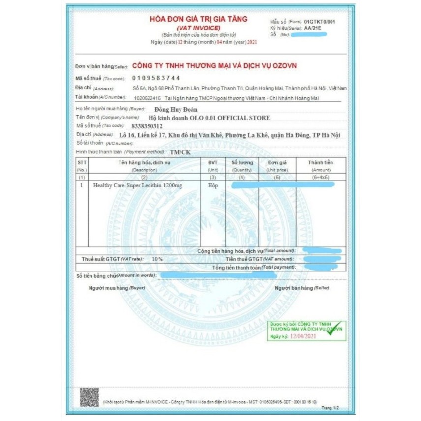 Mầm đậu nành Healthy Care Super Lecithin 1200mg - 100 viên 💙 Chemist Warehouse - Úc