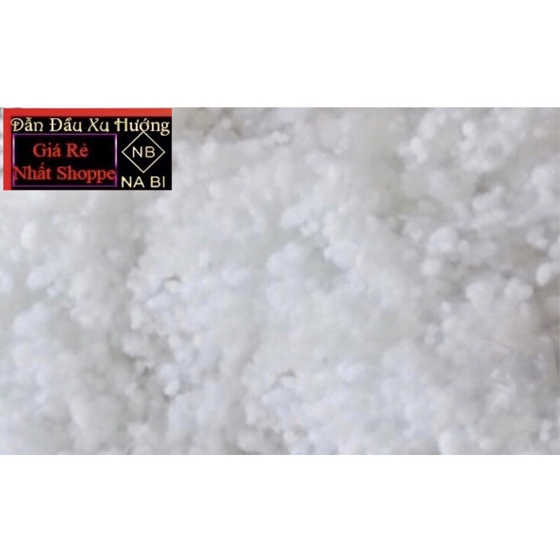 Bông gòn bi hàng việt nam dùng nhồi gối gấu bông sản phẩm handmade sản phẩm bằng len bông gòn nhồi gối thảo dược giá rẻ