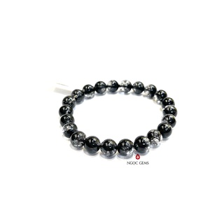 Vòng Thạch Anh Tóc Đen - Ngọc Gems