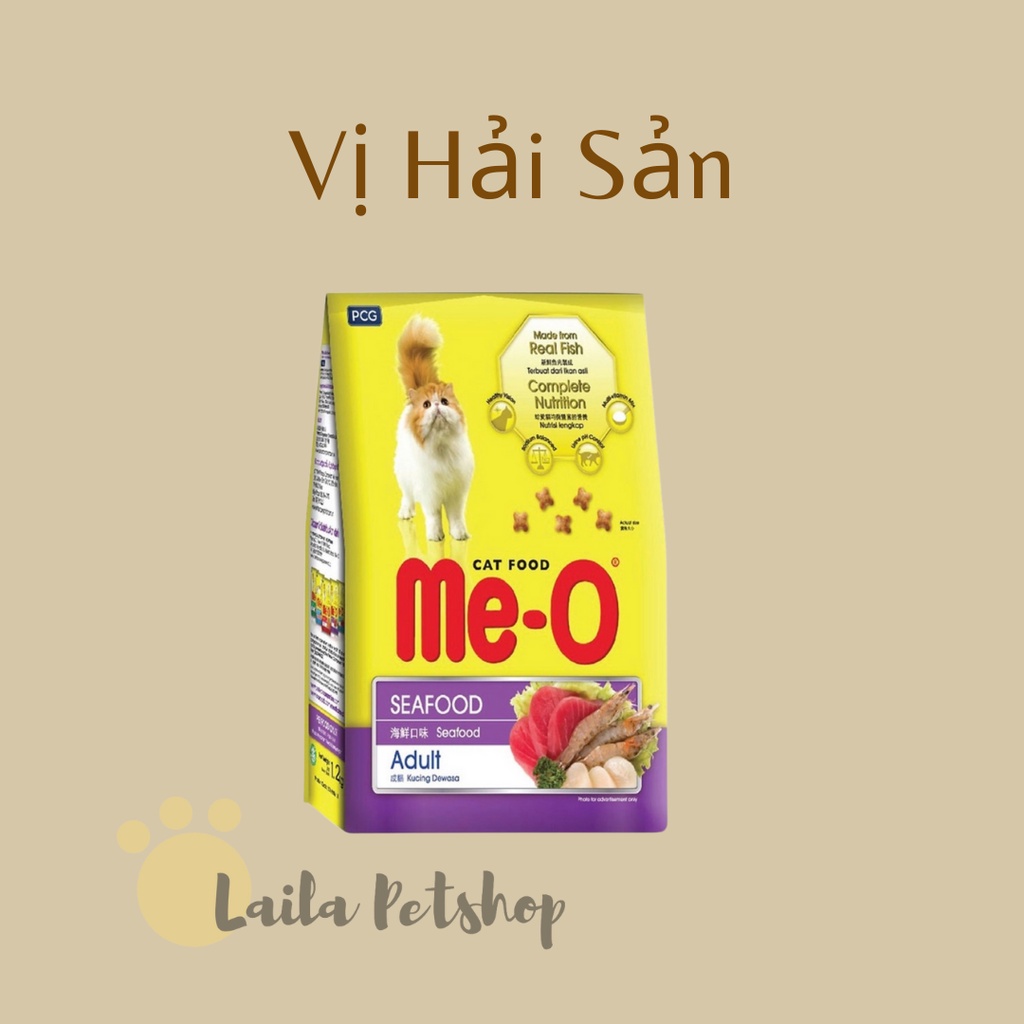 Hạt Thức Ăn ME-O Cho Mèo Trưởng Thành Gói 1.2Kg