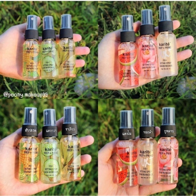 Xịt khoáng 2in1 dưỡng ẩm và khoá lớp makeup KARITE PREP + PRIME