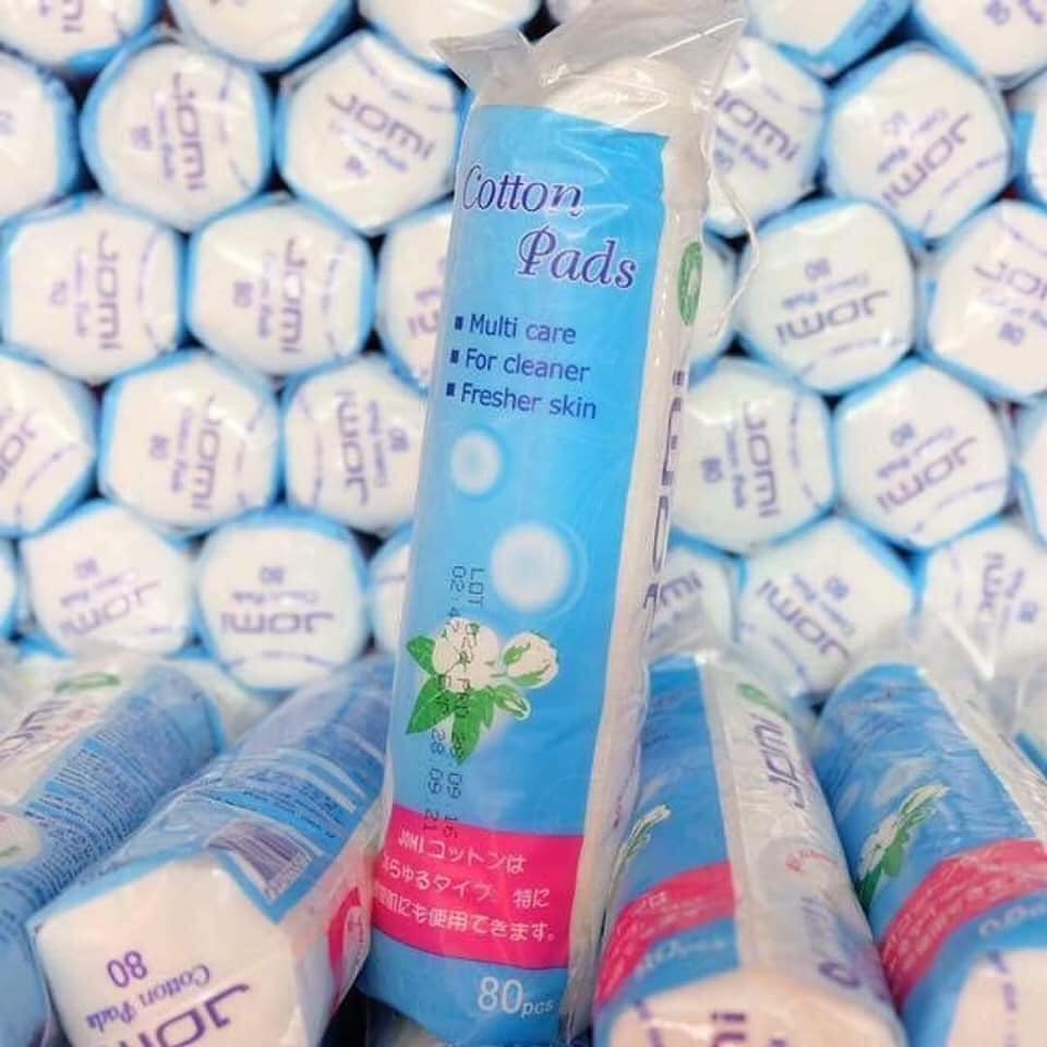 Bông Tẩy Trang Jomi Cotton Pads Nhật Bản 80-120 miếng