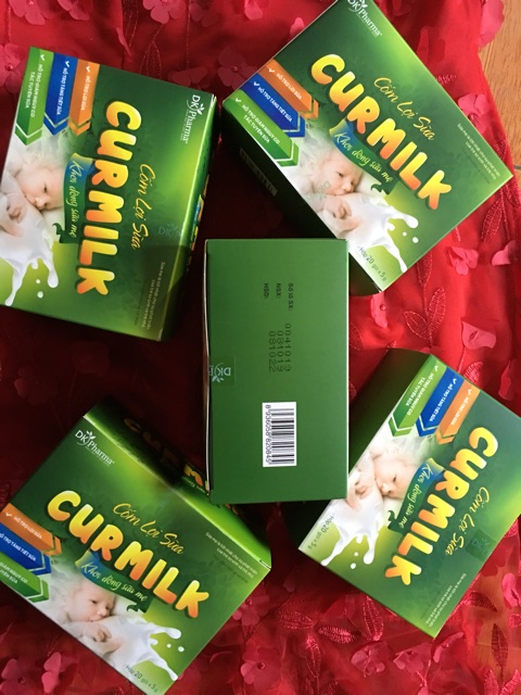 Cốm lợi sữa Curmilk 20 gói - mẹ hết lo tắc sữa, ít sữa, mất sữa