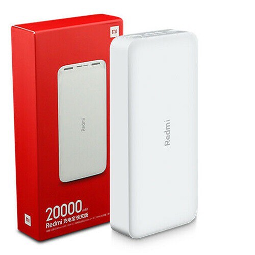 Pin sạc dự phòng Xiaomi Redmi 20000mAh / 10.000mAh Hỗ trợ Sạc nhanh 18W - Bảo hành chính hãng 6 tháng