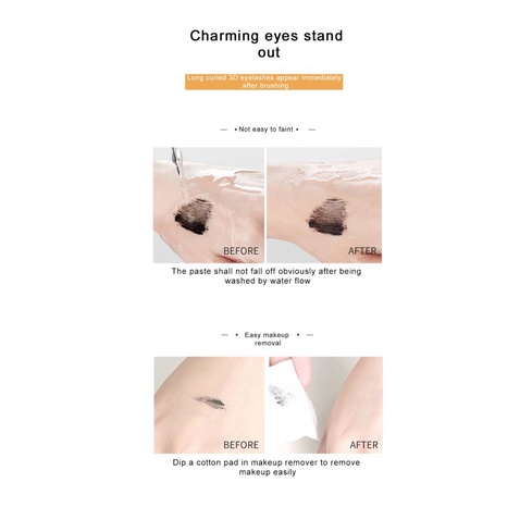 Mascara trang điểm lông mi Fiery chống nước lâu trôi không bị nhòe tiện dụng
 | BigBuy360 - bigbuy360.vn