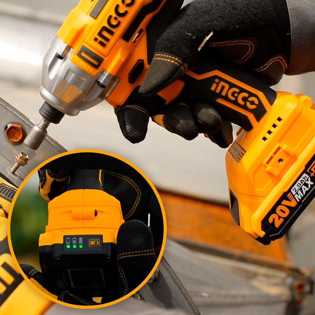 20V Máy bắt vít dùng pin Ingco CIRLI2002