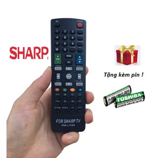 Điều khiển tivi RM-L1046 Sharp ,Remote tivi SHARP RM L1046
