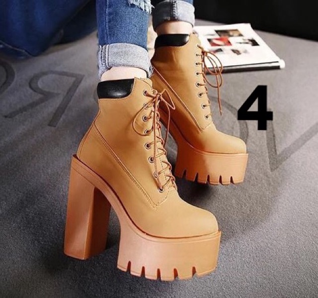 Giày cao gót đế vuông 14-15cm,16cm, 18cm đi nhảy, diễn