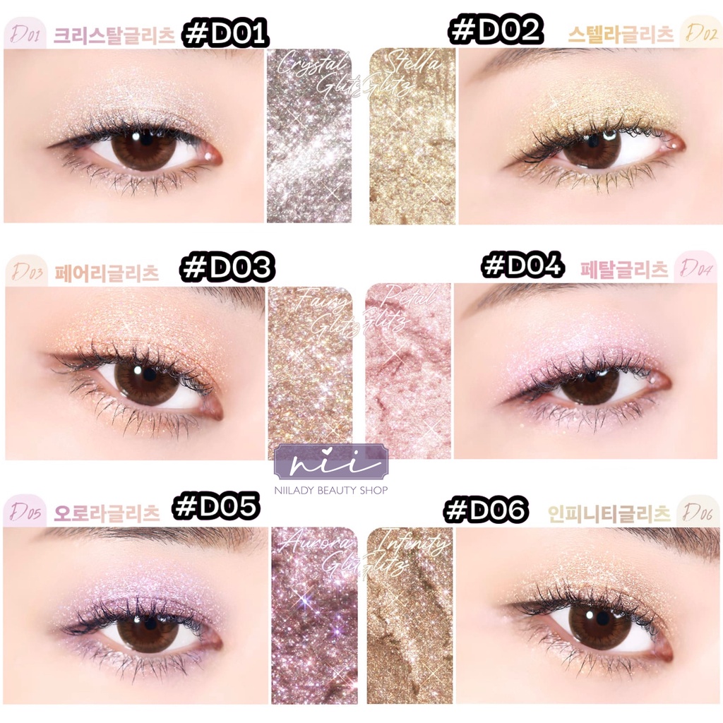 Nhũ mắt Black Rouge Drop Eyes Stick Glitz