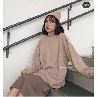 Áo len nỉ quảng châu cổ 3 phân