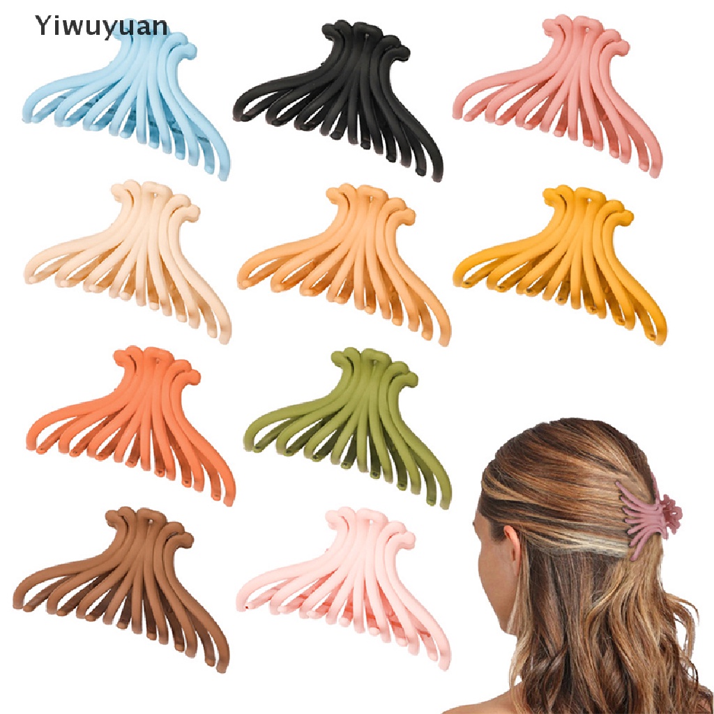&lt; Yiwuyuan &gt; Kẹp Tóc Càng Cua / Cá Mập Nhám Lớn Cho Nữ Đang Giảm Giá