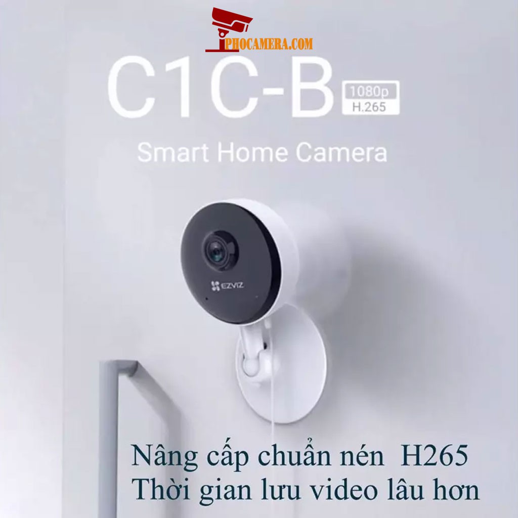 Camera Wifi Không Dây EZVIZ C1C-B Full HD 1080P góc rộng hàng chính hãng