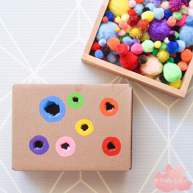 Bịch 100 viên pom pom