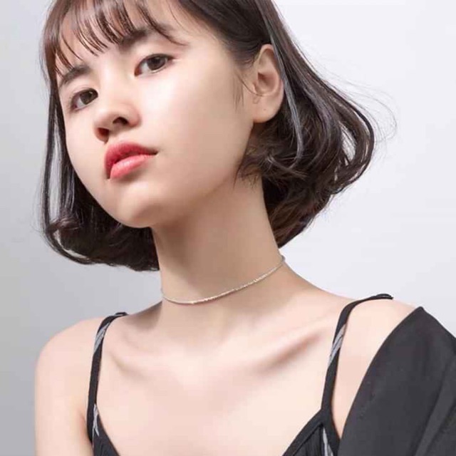 Dây chuyền xù ChoKer cá tính chuẩn bạc ta sáng đẹp