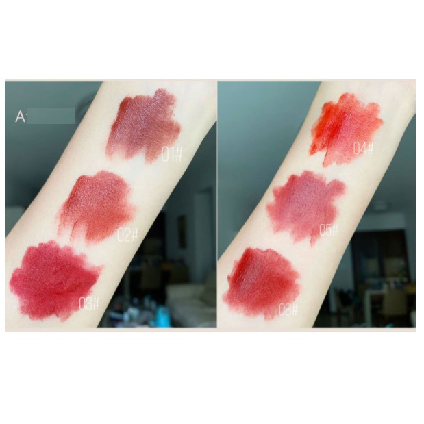 Set 3 Cây Son Kem Lì Herorange Fluffy Lip Glaze