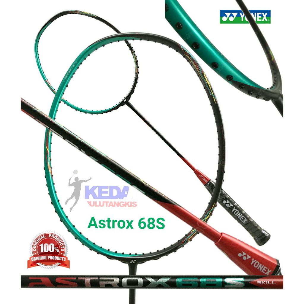 [CHÍNH HÃNG] Vợt cầu lông Yonex Astrox 68S ( bảo hành 3 tháng)