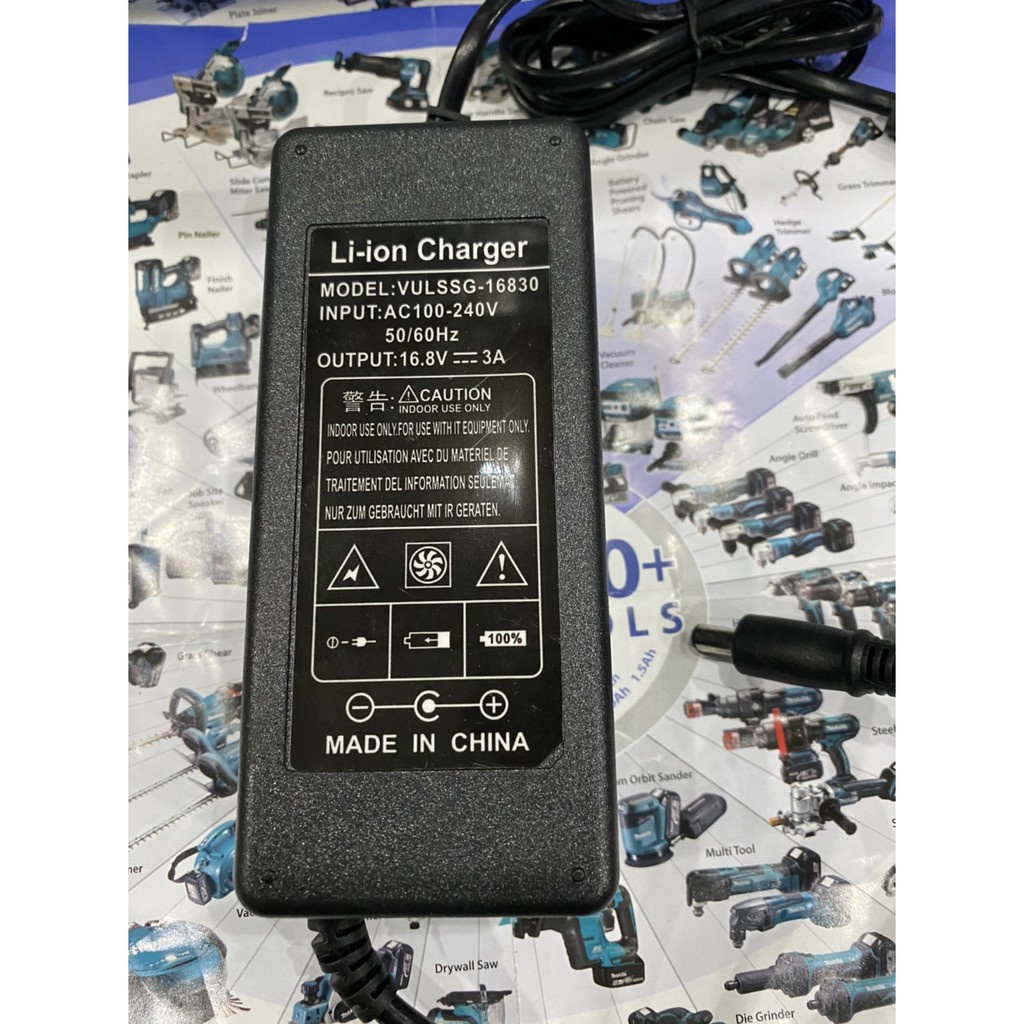 ✥BN. Sạc 4S 16.8 3A có quạt tản nhiệt và đèn báo đầy, chuyên pin Li-ion 14.4V - 16.8V