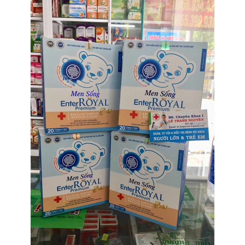 ✅(chính hãng)Men sống Enteroyal | Thế Giới Skin Care