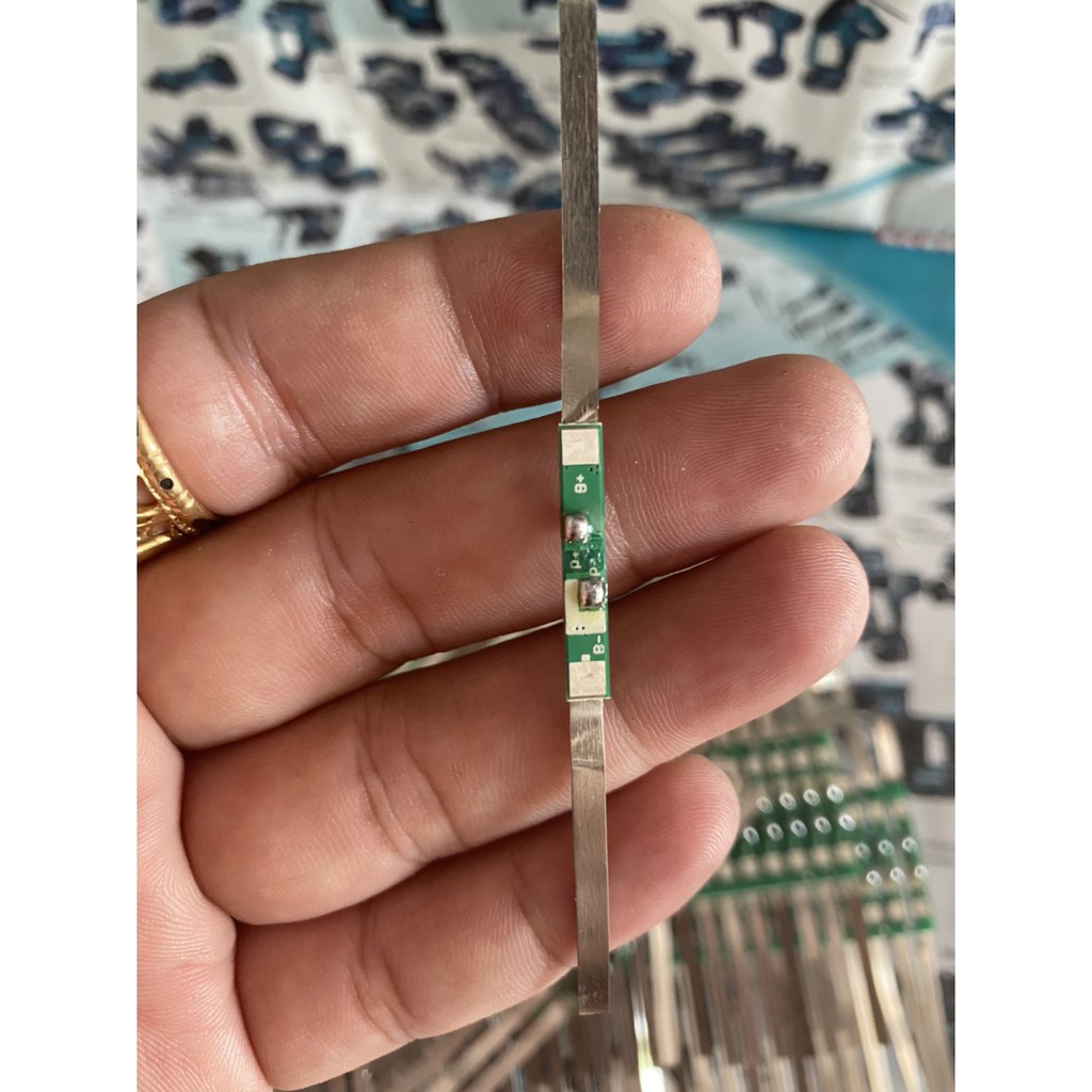 Mạch Bảo Vệ 1s 3.7v 3A Bms Cho Pin Li-ion 18650.