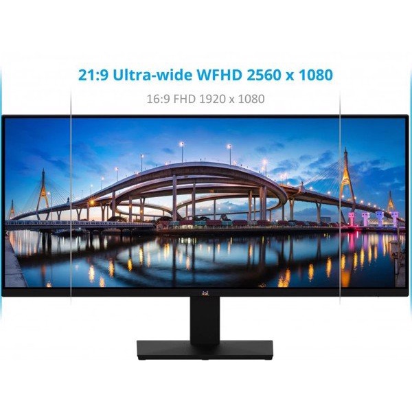 Màn hình ViewSonic VA2932-MHD 29&quot; IPS 75Hz HDR10 UWFHD BH 36 Tháng chính hãng