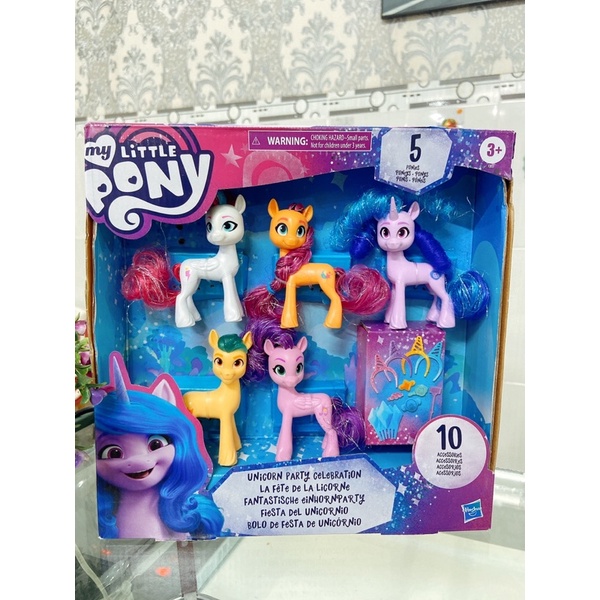 Bộ sản phẩm My little Pony A New Generation kèm 10 phụ kiện, hàng chính hãng