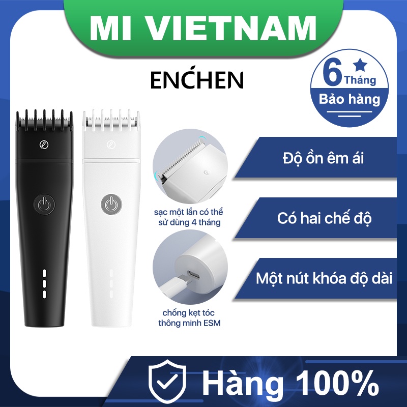 Tông đơ cắt tóc Xiaomi Enchen Boost 2 Thiết kế lược định vị khóa an toàn