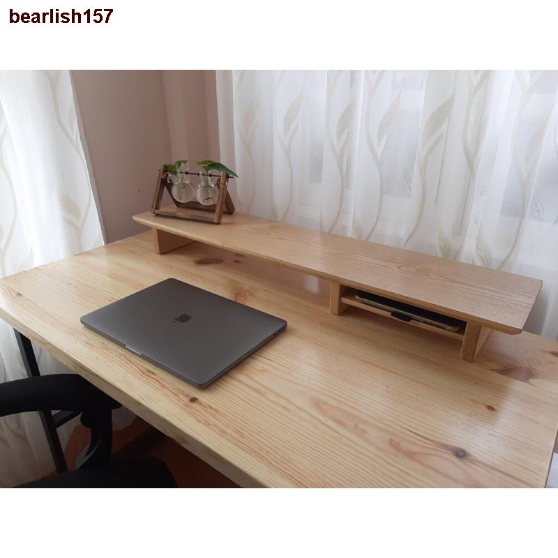 ✔bearlish157Kệ để màn hình máy tính, laptop - gỗ Sồi loại có vân đẹp...(Có làm theo yêu cầu)